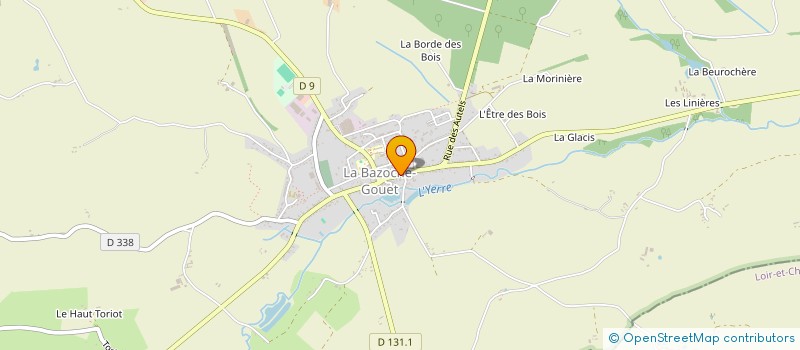 localisation de l'entreprise MONSIEUR ANTHONY PERRI à LA BAZOCHE-GOUET