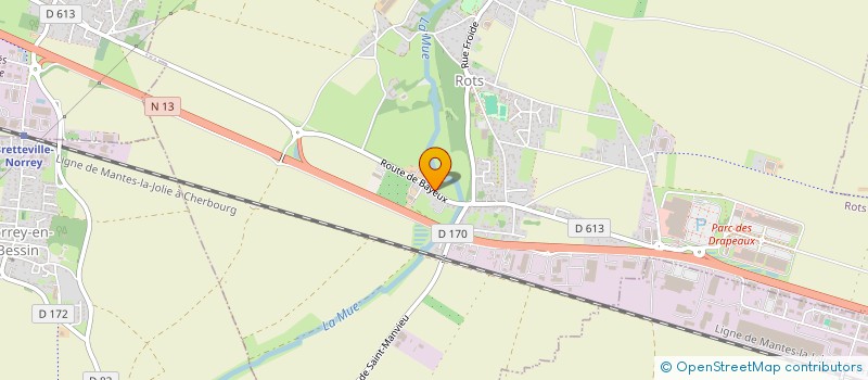 localisation de l'entreprise MONSIEUR ANTHONY PERRIN  ROTS