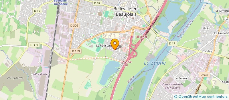 localisation de l'entreprise MONSIEUR ANTHONY PETOT à BELLEVILLE-EN-BEAUJOLAIS