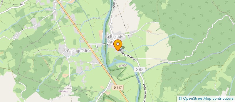 localisation de l'entreprise MONSIEUR ANTHONY PEZOUS à LA BASTIDE-DU-SALAT