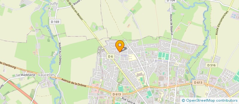 localisation de l'entreprise MONSIEUR ANTHONY PHILIPPE  BAYEUX