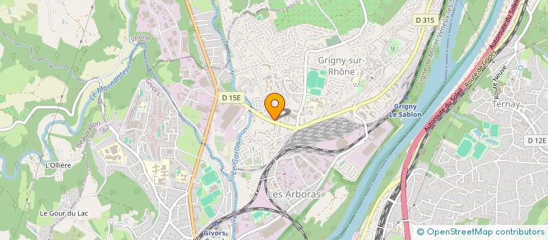 localisation de l'entreprise MONSIEUR ANTHONY PIANTA  GRIGNY