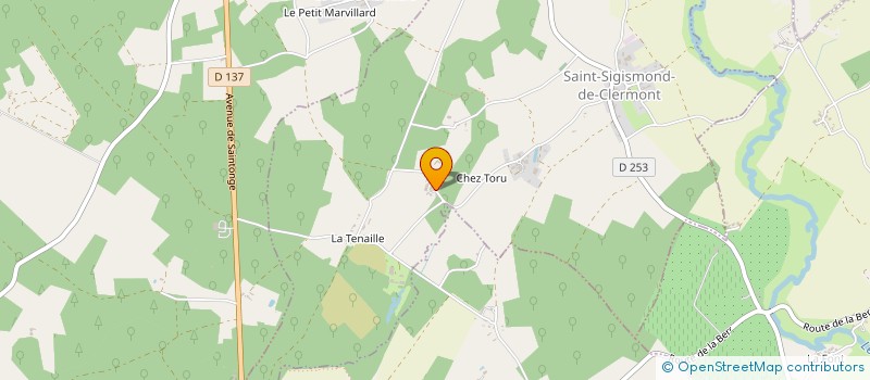 localisation de l'entreprise MONSIEUR ANTHONY PIAUD à SAINT-SIGISMOND-DE-CLERMONT