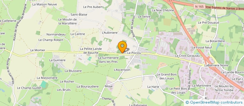 localisation de l'entreprise MONSIEUR ANTHONY PICARD à COUERON