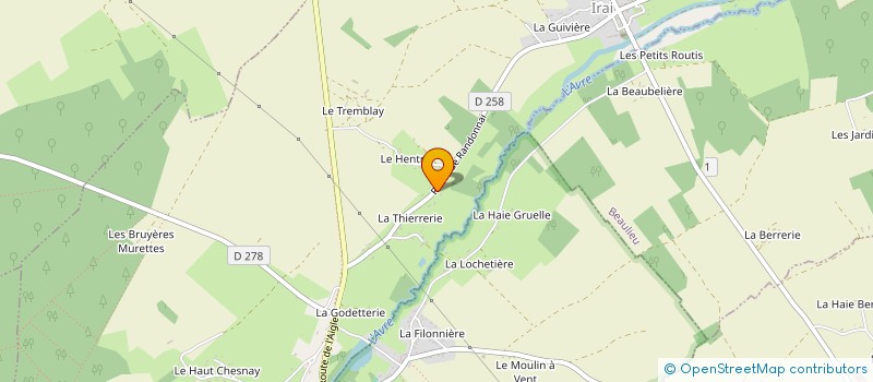localisation de l'entreprise MONSIEUR ANTHONY PIEL à TOUROUVRE AU PERCHE