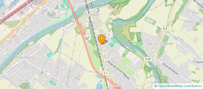 localisation de l'entreprise MONSIEUR ANTHONY PIGNY  PINSAGUEL