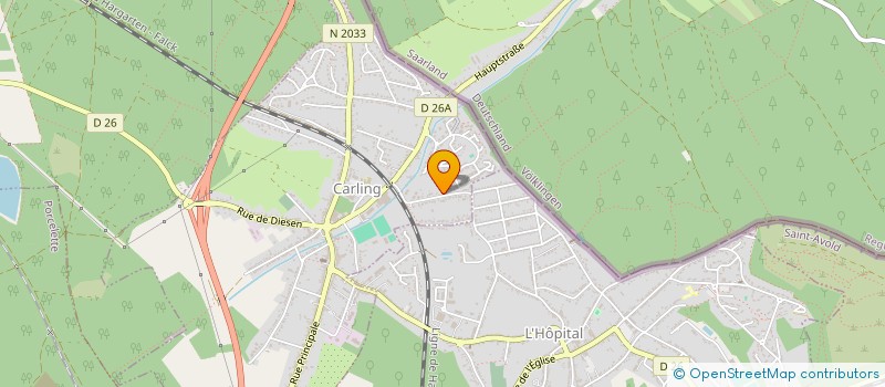 localisation de l'entreprise MONSIEUR ANTHONY PILLOIS  CARLING