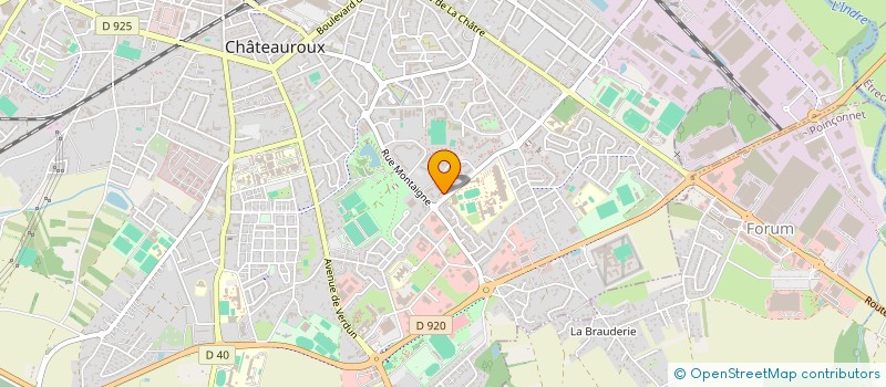 localisation de l'entreprise MONSIEUR ANTHONY PILLOT à CHATEAUROUX