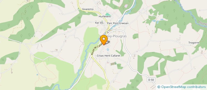 localisation de l'entreprise MONSIEUR ANTHONY PINT  LOGUIVY-PLOUGRAS