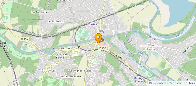 localisation de l'entreprise MONSIEUR ANTHONY PINTO à ESBLY