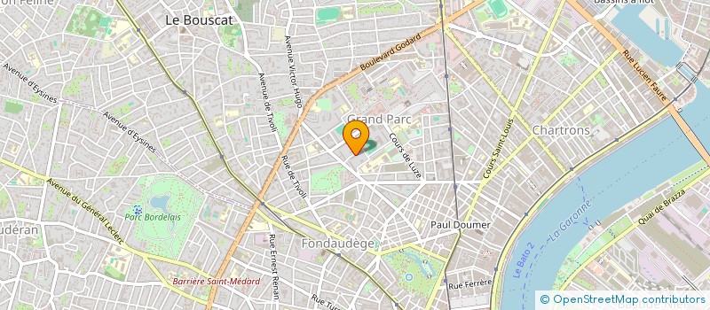 localisation de l'entreprise MONSIEUR ANTHONY PINTO  BORDEAUX