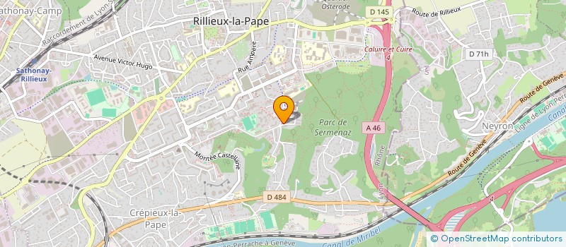 localisation de l'entreprise MONSIEUR ANTHONY PINTO  RILLIEUX-LA-PAPE