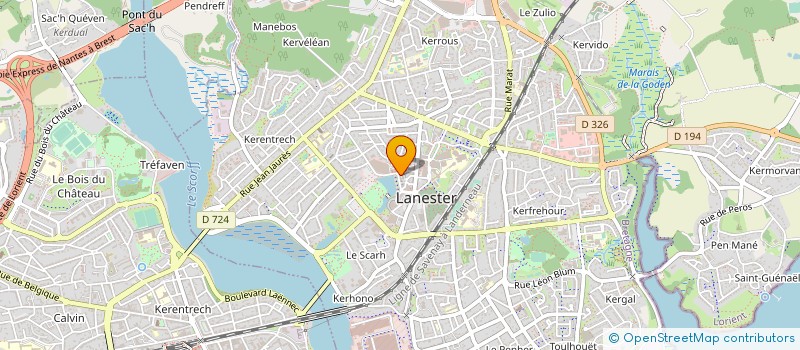 localisation de l'entreprise MONSIEUR ANTHONY PIPPONIAU  LANGUIDIC