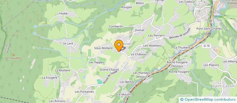 localisation de l'entreprise MONSIEUR ANTHONY PIQUE à SAINT-SULPICE
