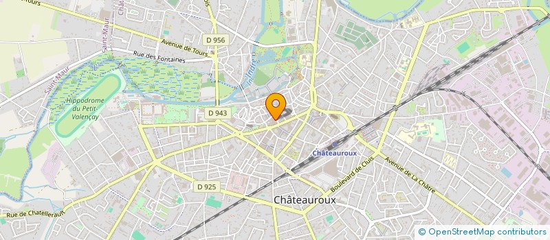 localisation de l'entreprise MONSIEUR ANTHONY PIROT à CHATEAUROUX