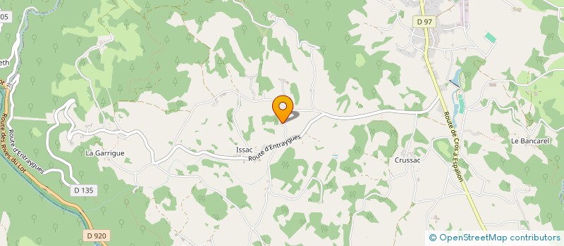 localisation de l'entreprise MONSIEUR ANTHONY PITOT  LE NAYRAC