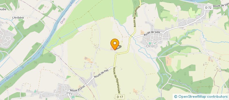 localisation de l'entreprise MONSIEUR ANTHONY PLACHOT  ORIST