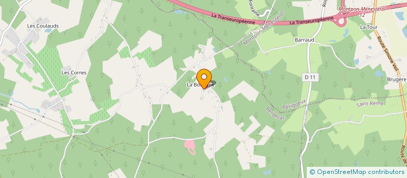 localisation de l'entreprise MONSIEUR ANTHONY PLANQUES  MONTPEYROUX