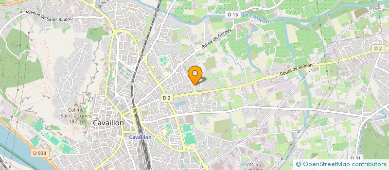 localisation de l'entreprise MONSIEUR ANTHONY PLANTE  CAVAILLON