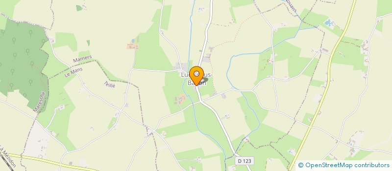 localisation de l'entreprise MONSIEUR ANTHONY PLECIS  LUCE-SOUS-BALLON