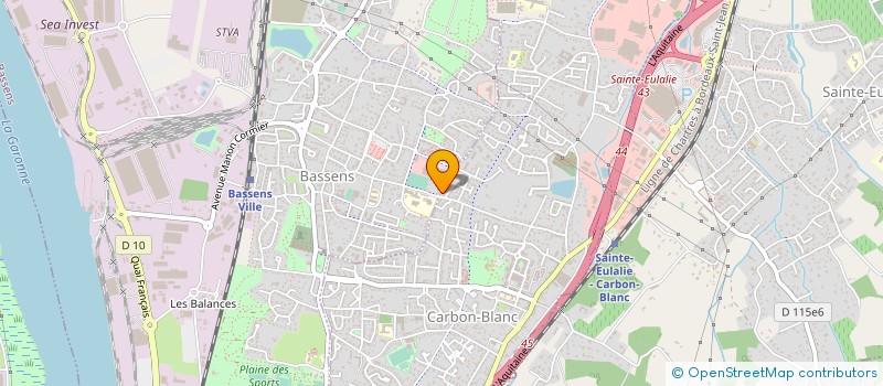 localisation de l'entreprise MONSIEUR ANTHONY PLON  CARBON-BLANC