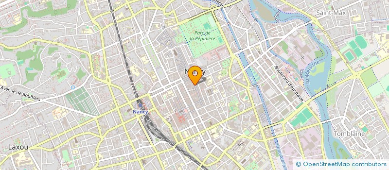 localisation de l'entreprise MONSIEUR ANTHONY POCHON  NANCY