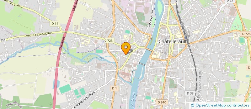 localisation de l'entreprise MONSIEUR ANTHONY POGNON à CHATELLERAULT