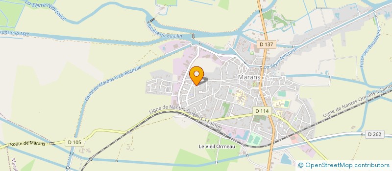 localisation de l'entreprise MONSIEUR ANTHONY POILASNE  MARANS