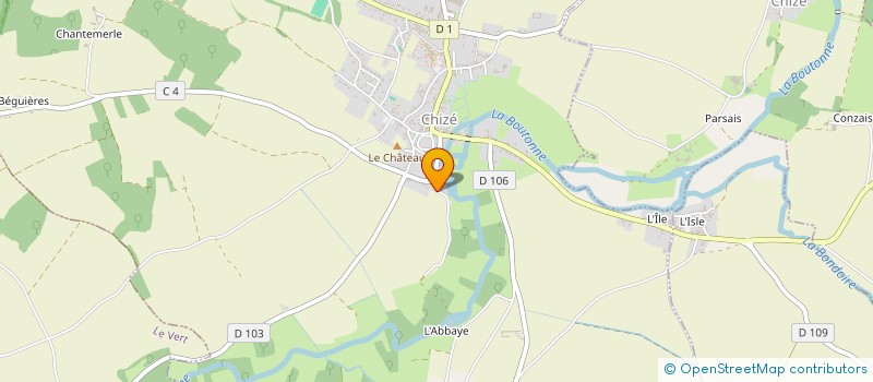 localisation de l'entreprise MONSIEUR ANTHONY POINAS  LE VERT