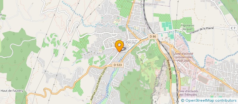 localisation de l'entreprise MONSIEUR ANTHONY POINT  SAINT-PERAY