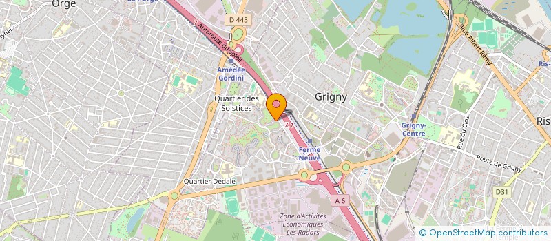 localisation de l'entreprise MONSIEUR ANTHONY POIRIER à GRIGNY