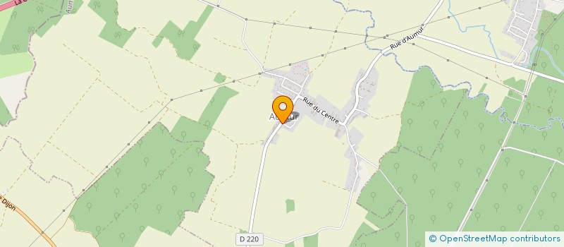 localisation de l'entreprise MONSIEUR ANTHONY PONCET  AUMUR