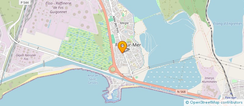 localisation de l'entreprise MONSIEUR ANTHONY PONS-BUADES  FOS-SUR-MER