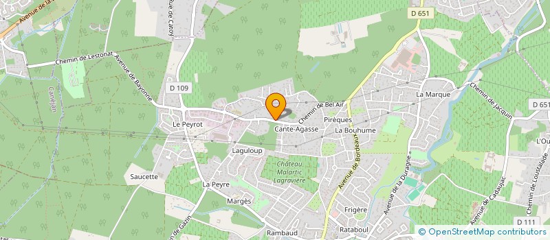 localisation de l'entreprise MONSIEUR ANTHONY PORTELA  SAINT-SELVE