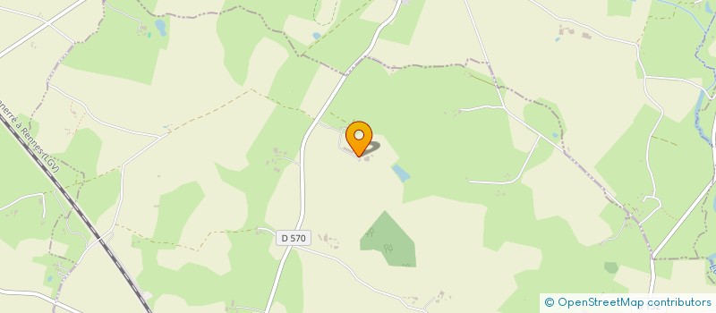 localisation de l'entreprise MONSIEUR ANTHONY PORTIER  LA BAZOUGE-DE-CHEMERE