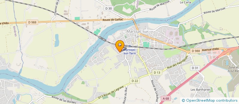 localisation de l'entreprise MONSIEUR ANTHONY POTENTE à MARSSAC-SUR-TARN