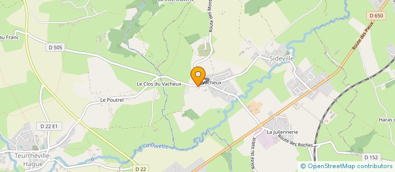 localisation de l'entreprise MONSIEUR ANTHONY POTIER  BRIX