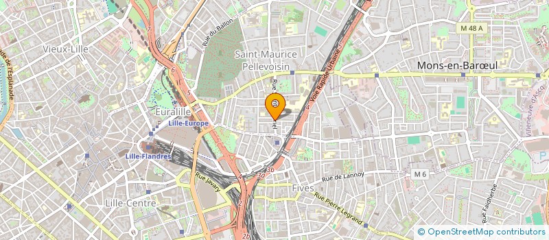 localisation de l'entreprise MONSIEUR ANTHONY POTTIER à LILLE