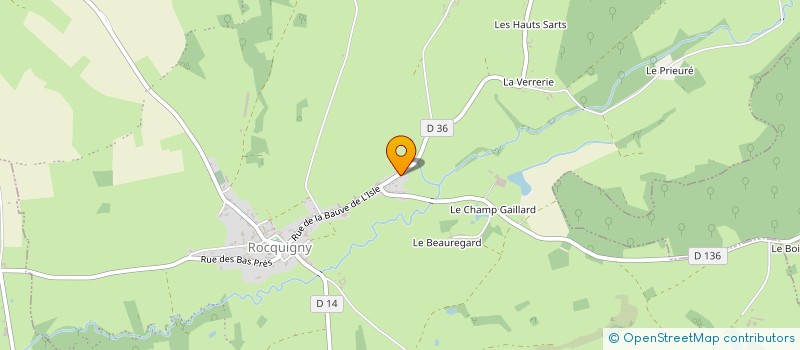 localisation de l'entreprise MONSIEUR ANTHONY POURU  ROCQUIGNY