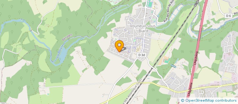 localisation de l'entreprise MONSIEUR ANTHONY POUSSANGE  POITIERS