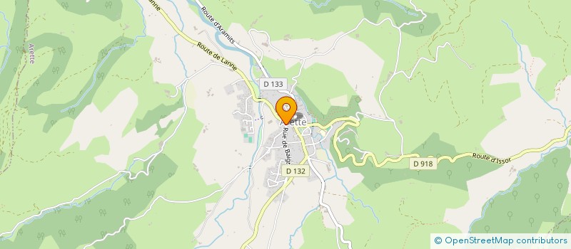 localisation de l'entreprise MONSIEUR ANTHONY PRADO à ARETTE