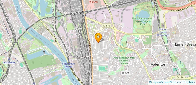 localisation de l'entreprise MONSIEUR ANTHONY PRIOLO  VILLENEUVE-SAINT-GEORGES