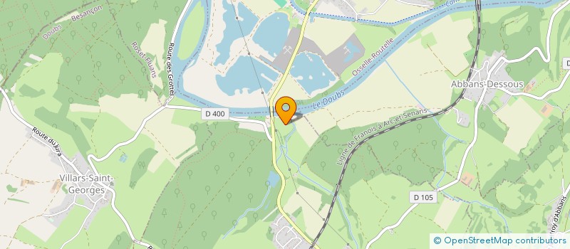 localisation de l'entreprise MONSIEUR ANTHONY PRIVEY  ABBANS-DESSOUS