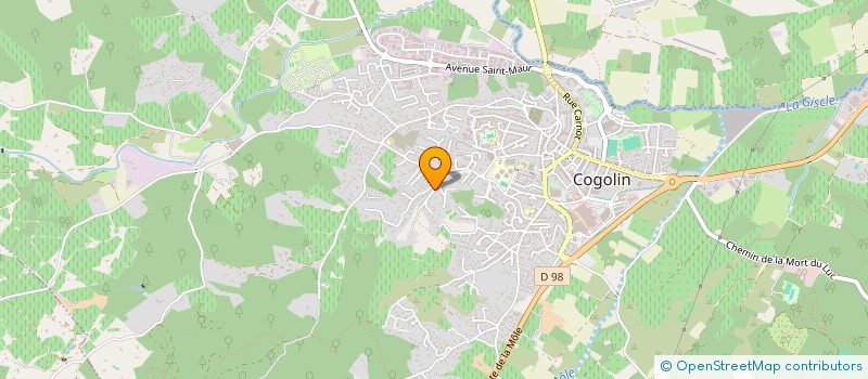 localisation de l'entreprise MONSIEUR ANTHONY PROPERZIO à COGOLIN