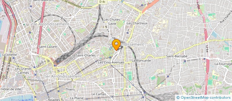 localisation de l'entreprise MONSIEUR ANTHONY PROSSEN à MARSEILLE 4EME