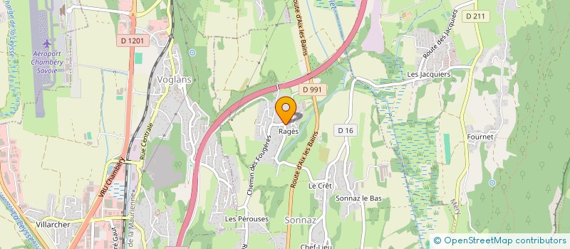 localisation de l'entreprise MONSIEUR ANTHONY PROUMEN  SONNAZ