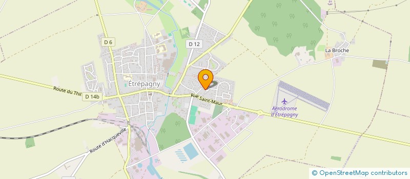 localisation de l'entreprise MONSIEUR ANTHONY PRUD'HOMME  ETREPAGNY