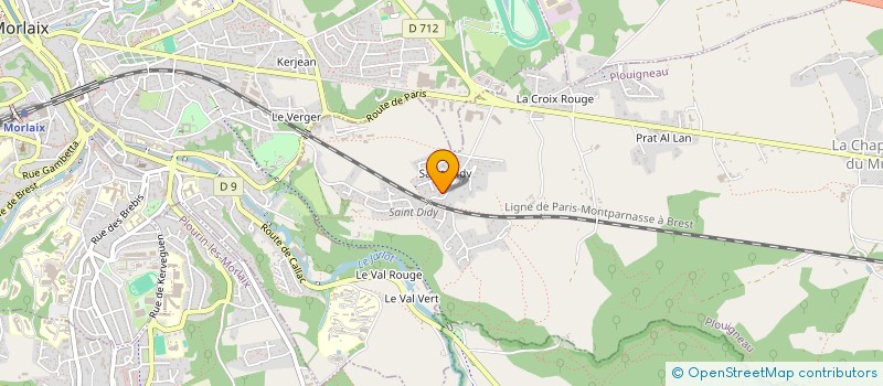 localisation de l'entreprise MONSIEUR ANTHONY PUIL à PLOUIGNEAU