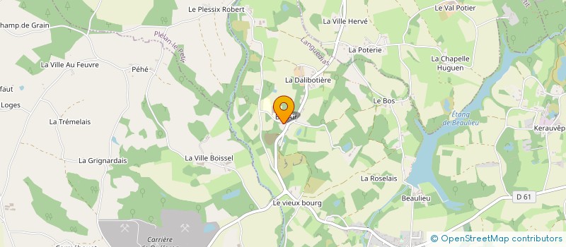 localisation de l'entreprise MONSIEUR ANTHONY PUJOLS  LANGUEDIAS