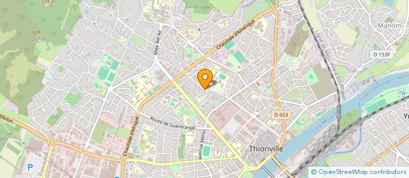 localisation de l'entreprise MONSIEUR ANTHONY QUARENGHI  THIONVILLE